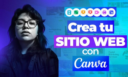Crea tu página web con CANVA