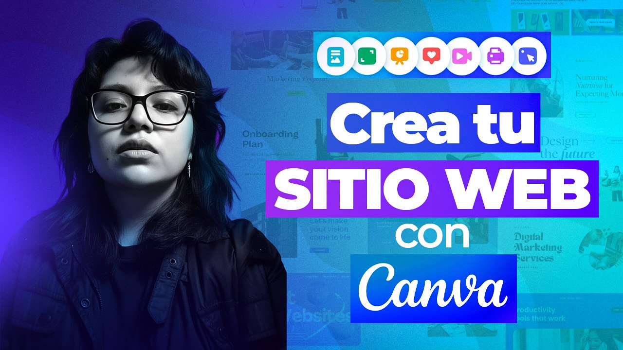 Crea tu página web con CANVA
