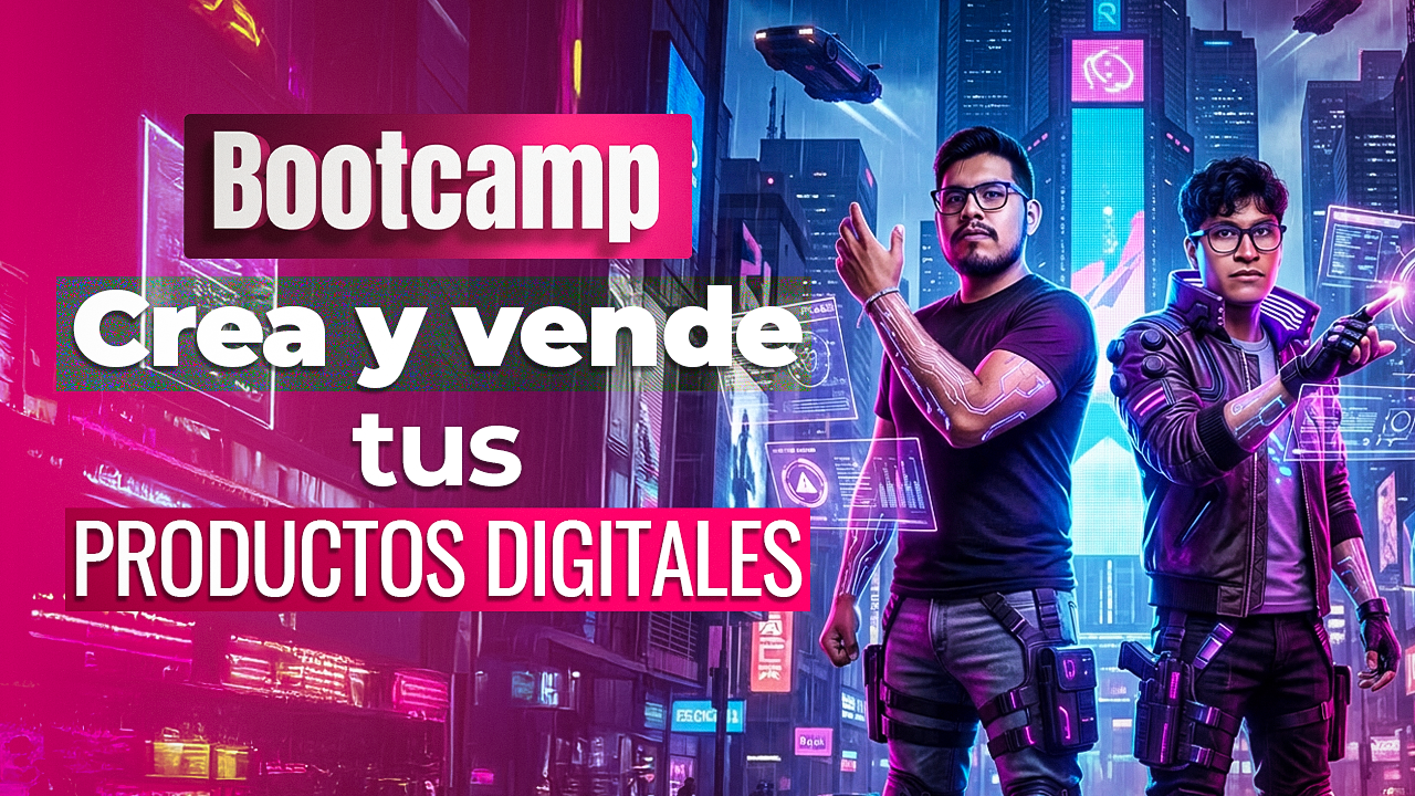 Bootcamp: Crea y vende tus propios productos digitales