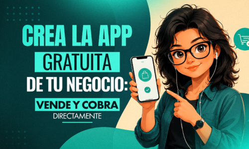 Crea la App Gratuita de tu Negocio: Vende y Cobra directamente