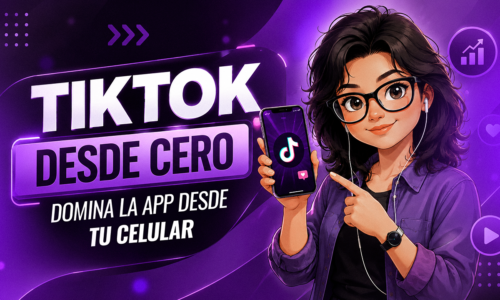 TikTok desde Cero – Domina la app desde el celular